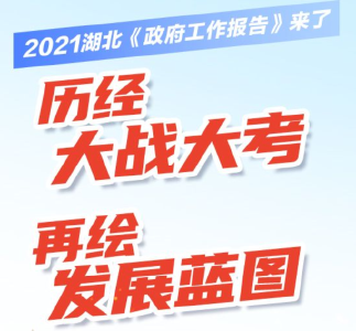 一图跨越2020→2021！湖北政府工作报告来了