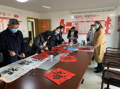 县医保局：送“福”下乡 “春”意盎然