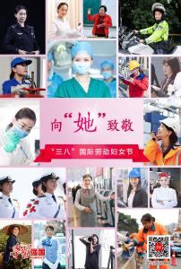 海报：“三八”国际劳动妇女节
