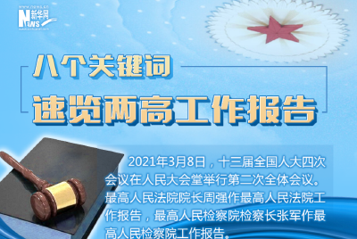 八个关键词速览两高工作报告