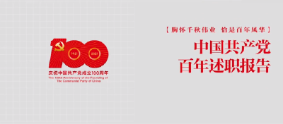 中国共产党百年述职报告