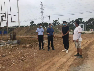 【全力以赴 同心抗疫】沙洋县投融资中心：全力做好在建项目疫情防控工作