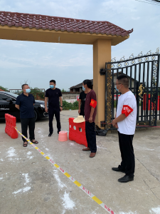 【全力以赴 同心抗疫】吴道新深入后港镇检查督办疫情防控工作