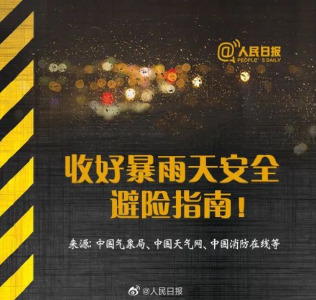 暴雨来袭如何应对？
