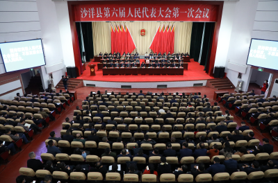 【聚焦两会】沙洋县第六届人民代表大会第一次会议闭幕