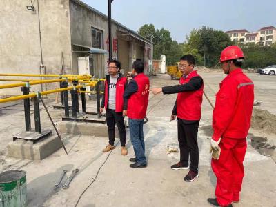 我为群众办实事 党员先锋进社区——沙洋华润开展安全检查和隐患整改专项活动