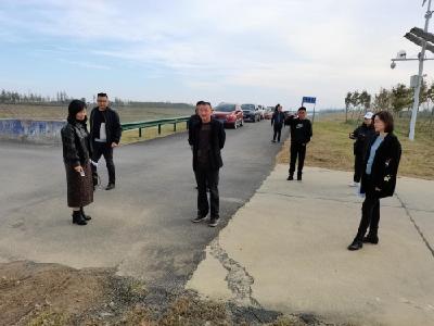 沙洋县江汉运河渠顶公路马拉松赛道改造升级工程分部工程通过验收
