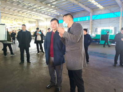 荆门市政府研究室系统来沙调研重点项目建设