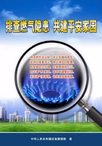 海报 | 排查燃气隐患 共建平安家园