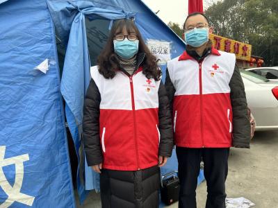 沙洋县卫健局积极开展疫情防控志愿服务