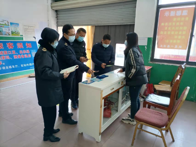 沙洋县卫计综合监督执法局开展元旦期间公共场所 疫情防控卫生监督工作