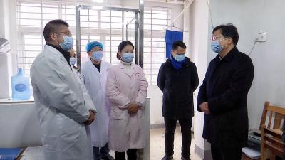 陈威带队开展疫情防控  安全生产检查工作