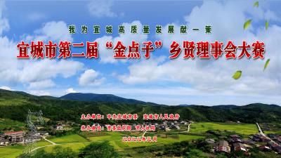 直播：宜城市第二届“金点子”乡贤理事会大赛决赛
