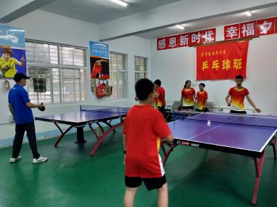 沙洋县关工委：举办暑期乒乓球培训班 情暖留守儿童