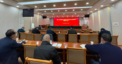 沙洋县广大离退休干部收听收看党的二十大开幕会盛况