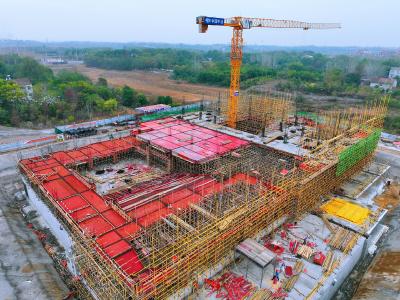 【深入学习贯彻党的二十大精神·项目建设加速度】沙洋：加快推进新文化馆建设   