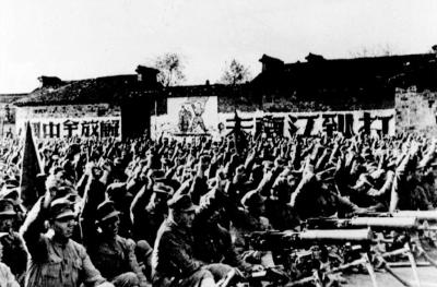 【党史知识】1949年4月21日，毛泽东和朱德在香山发布 《向全国进军的命令》
