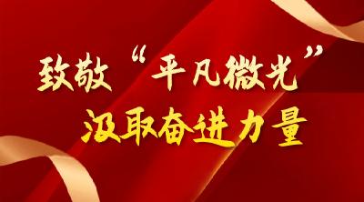 致敬“平凡微光” 汲取奋进力量