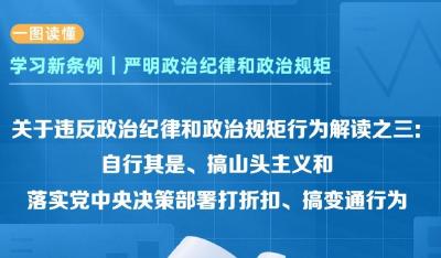 关于违反政治纪律和政治规矩行为解读之三：自行其是、搞山头主义和落实党中央决策部署打折扣、搞变通行为