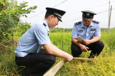 系列盗窃农田水泵案告破！沙洋公安举行集中返还活动