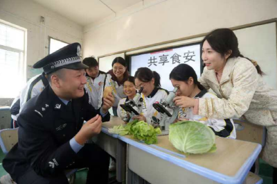 沙洋：食品安全宣讲进校园