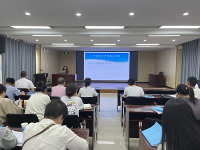 沙洋县基本公共卫生服务疾控项目培训班成功举办