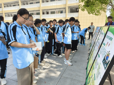 沙洋：多元科普进校园  为青少年健康“加餐”