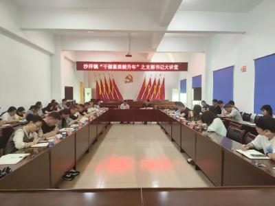 【干部素质提升年】深学笃行强担当 真抓实干促提升 ——沙洋镇扎实推进“干部素质提升年”工作