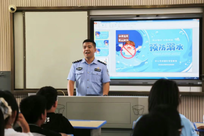 沙洋公安“多元防溺课” 护航青少年平安度夏