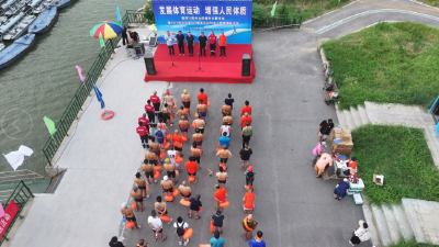 汉江碧波竞逐  以泳会友共享运动之乐