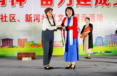 文化展示活动进社区  “三大精神”润民心