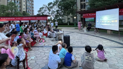 长林社区：反诈防溺水齐宣传 筑牢安全防护墙