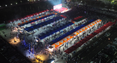 沙洋滨江夜市大集：“三期效应”激活夜经济 烟火气里飘出发展香