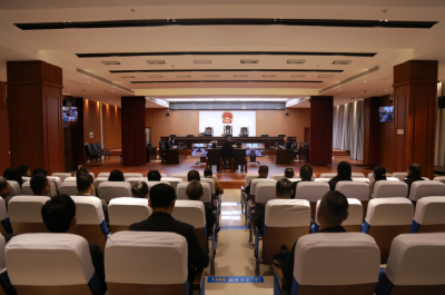 沙洋县纪委监委： “零距离”旁听庭审    “沉浸式”警示教育