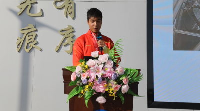 体坛健儿进校园 逐浪精神励青春——赛艇健将郑亚明走进沙洋县第一初级中学分享奋斗故事