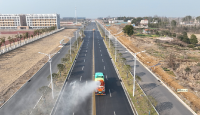 【新春走基层】一抹“环卫橙” 温暖沙洋年 