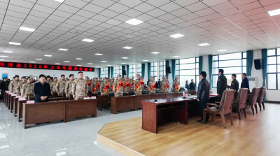 从军报国正当时 沙洋新兵再出发