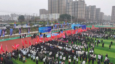 踏春健步启新程 3000余名运动爱好者乐行沙洋