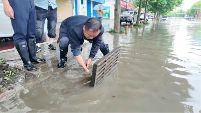 沙洋：精准调度迎战强降雨 全力守护城市运行安全