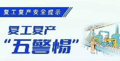 必看！复工复产安全提示→