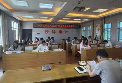 沙洋县审计局：“学教翻转”强本领 角色互换促提升