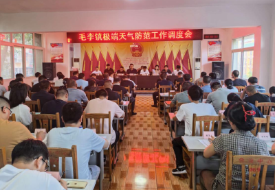 闻令而动 向险而行——毛李镇全力筑牢台风“巴威”防御安全防线
