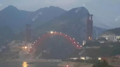 【香桥纪事】香溪长江大桥主拱合龙在即：前期准备日夜进行