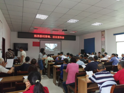 杨林桥镇：全民禁毒 健康生活
