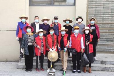 渔洋关镇大房坪社区143名志愿者齐心“扮靓”家园