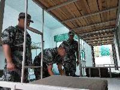 【国防教育月】  县武装部组织预定新兵开展役前教育训练