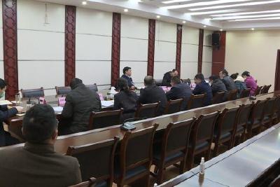 万红主持召开重点提案督办会
