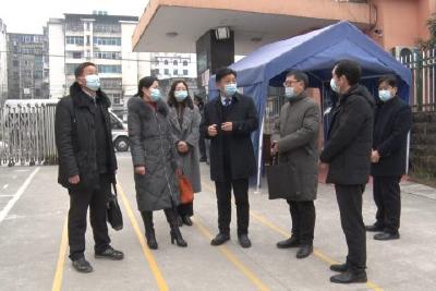 湖北师范大学到我县调研附属中小学教育教学工作