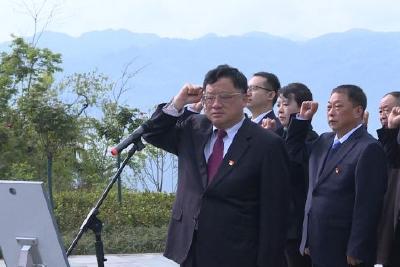 追忆红色岁月 汲取奋进力量  县委常委会开展党史学习教育第一次专题学习