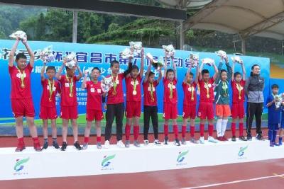 市六运会青少年类足球赛（U12组）落下帷幕
